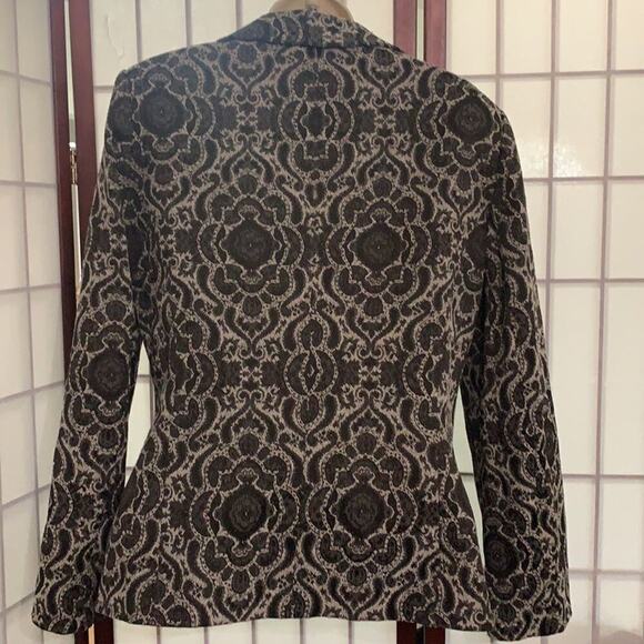EVAN- PICONE SUIT PAISLEY PRINT JACKET SIZE 10 - Picture 2 of 7
